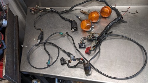Honda cb400t wiring - honda,