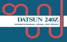 1973 Datsun 240Z Owner's