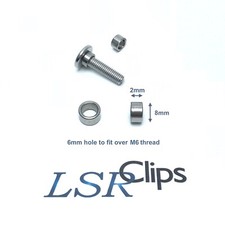 Stainless Steel shoulders M5 &