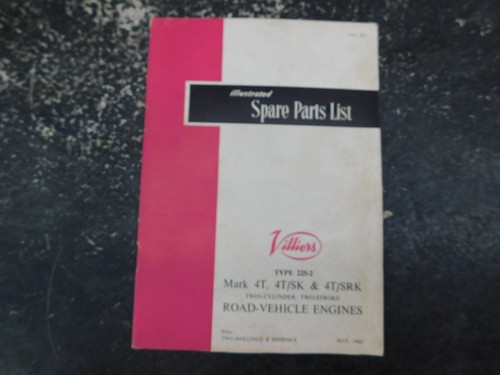 Villiers illustrated spare - illustrated,