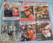 Majesty Magazines - 1981 / 6 Magazines /See Pictures For Individual Editions 