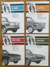 4 x FORD Sales Brochures 1964