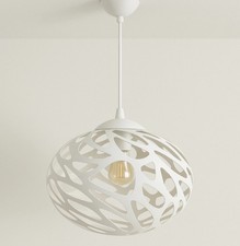 Modern White Pendant Light