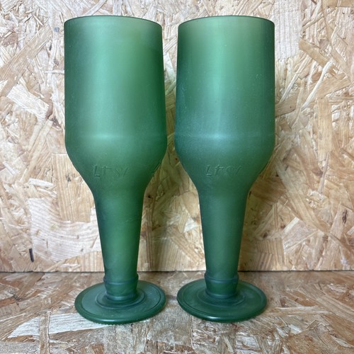 Green frosted glass - frosted,