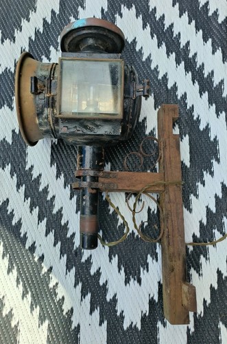 Antique carriage lamp - antique,