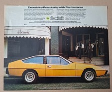 Lotus Eclat Original UK Press Advert  1976