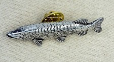 Pike Fish Pin Badge (Artisan
