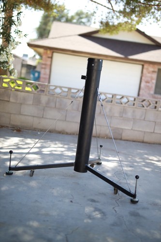 Heavy duty telescope - , pier