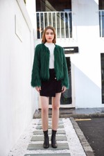 Faux Fur Coat Waistcoat Jacket