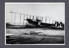 VICKERS VIMY VINTAGE ORIGINAL PRESS PHOTO RAF ROYAL AIR FORCE 