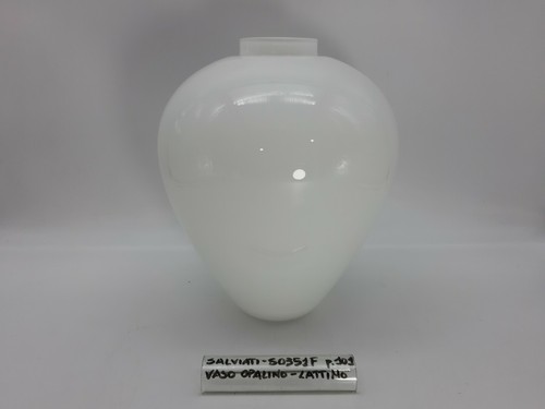 Opaline vase blown glass - vase,