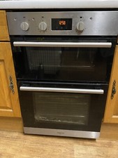 Hotpoint Class 2 Double Built-Under Oven - Stainless Steel 