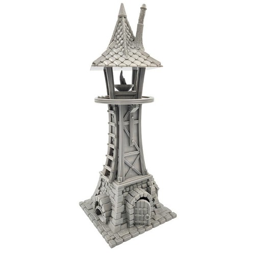 Medieval light keeper tower - medieval,
