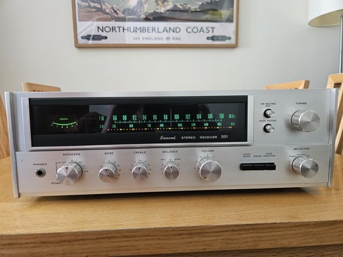 Stunning sansui 551 stereo - stunning,