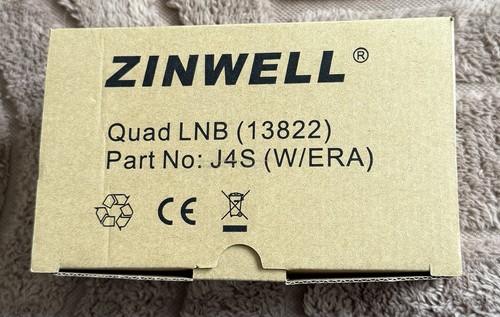 Zinwell quad lnb - quad, (13822)
