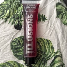 Halloween Fake Blood - Face paint fake blood Illusions (28ml) - Fancy Dress
