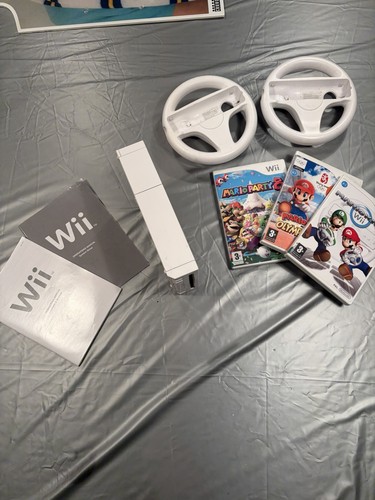 Nintendo wii console mario - wii,