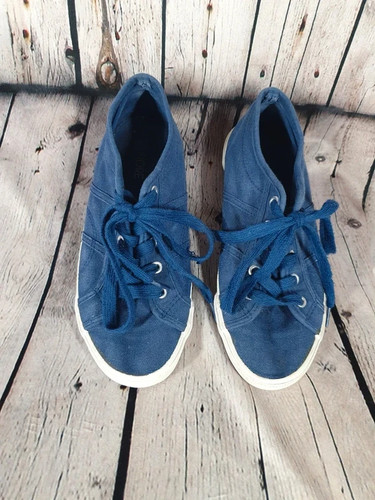Fiore flat laced canvas - canvas, shoes