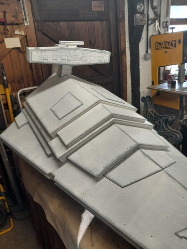 Star destroyer bespoke hand - star,