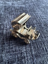 vintage sterling silver antique car miniature