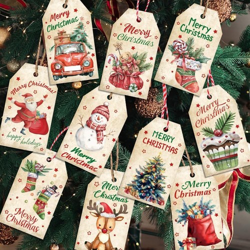 50pcs christmas vintage - christmas, hang
