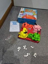 MB Hungry Hippos Game  2006 Extra Balls ( Scanned Rules) SEE INFO & PHOTOS. .