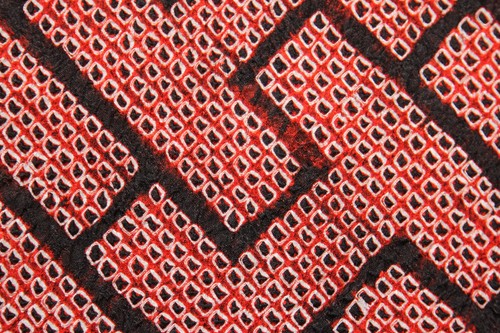 Vintage japanese silk shibori - vintage,