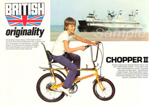 Vintage raleigh chopper - chopper, bike