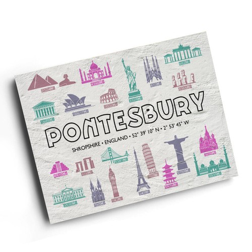 Print pontesbury - a4,
