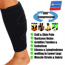 Neoprene calf SUPPORT leg SHIN splints pain injury sleeve compression brace wrap