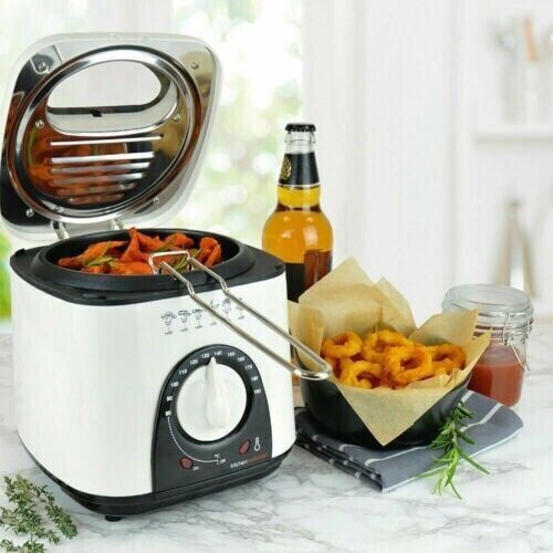 Deep fat fryer - deep, with