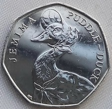 2016 JEMIMA PUDDLE-DUCK 50p