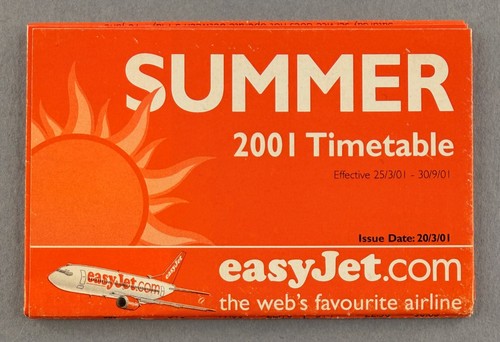 Easyjet airline timetable - airline,