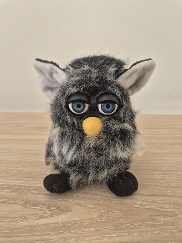 1998 furby black - furby, white
