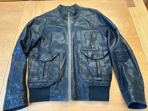 Hugo boss men leather - boss, jacket
