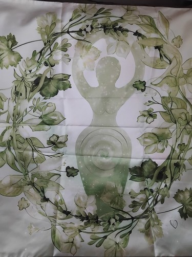 Altar cloth spiral goddess - cloth,