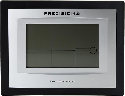 Silver lcd radio controlled - silver,