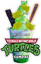 Ice cream van sticker Teenage