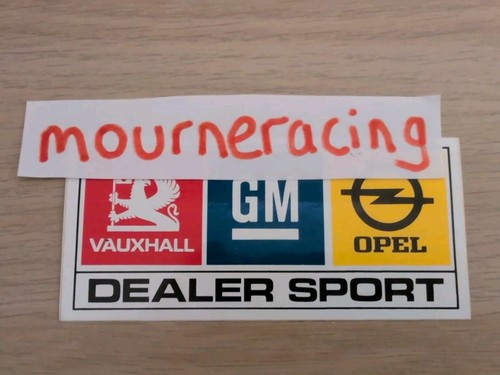 Opel vauxhall rally sticker - opel,