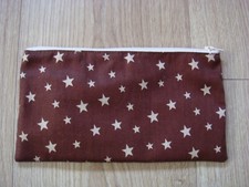 Handmade Pencil Case, Stars on