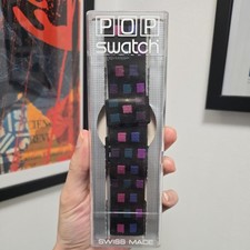 Swatch Pop  - 1992 - Vintage -  Elastic Strap Only - Used - PWK172