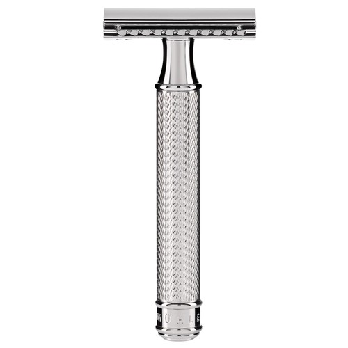 Muhle chrome closed comb - chrome,