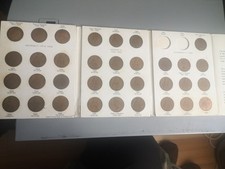 1926 to 1967-COLLECTOR’ PENNY FOLDER no 1950 or 1951 but has rare 1953.