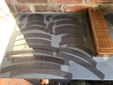 Vintage Draughtsman’s Perspex Railway Curves Box 1950s Technical Engineering