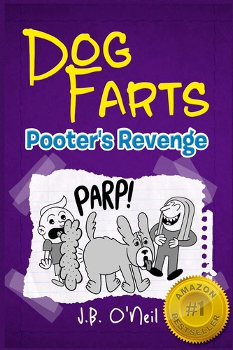 Dog farts pooter revenge - dog, pooter's