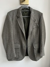 Vintage Alexander James Sports Hunting Tweed Jacket Men's Khaki Islay Tweed