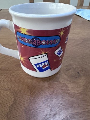 Vintage 90s pepsi megabowl mug - 90s,