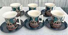 Set of 6 Retro MCM Portmerion