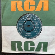 ELVIS PRESLEY - ‘GUITAR MAN’ DEMONSTRATION COPY RCA 1663. 1968. CLEAN COPY
