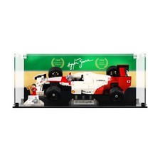 UNIQUEDISPLAY Display Case for Lego 10330 McLaren MP4/4 & Ayrton Senna
